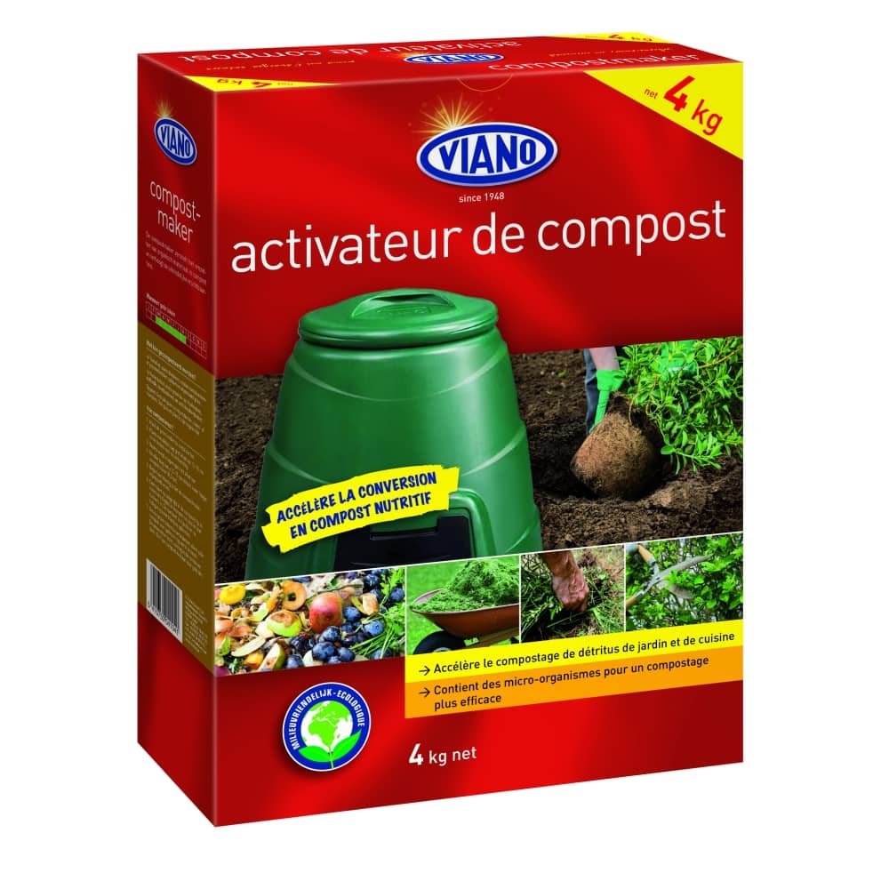 Activateur de Compost 900 g  Engrais biologique et Nutrition