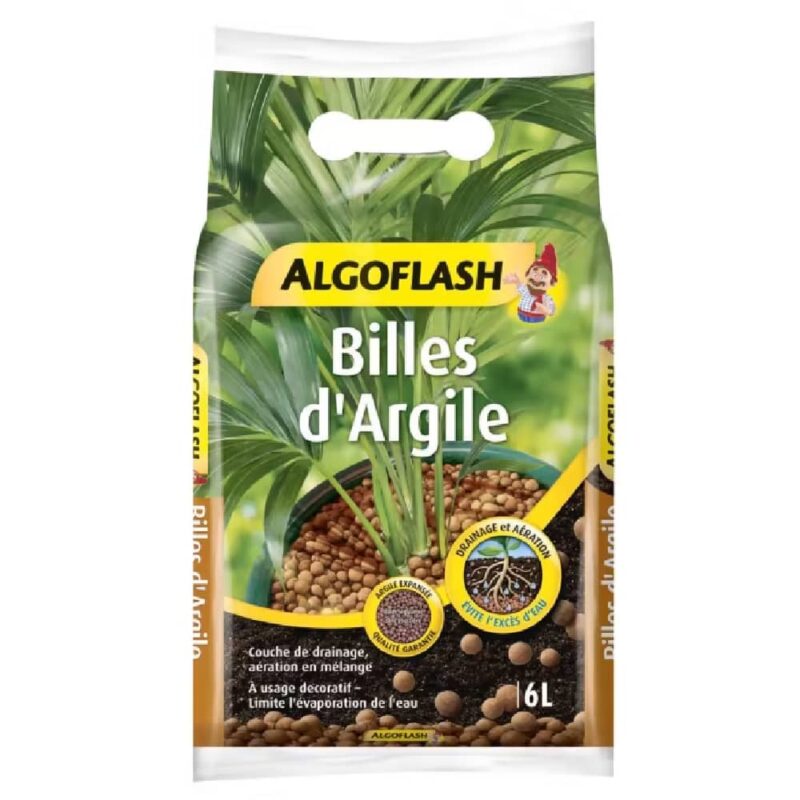 algoflash billes d argile 6l