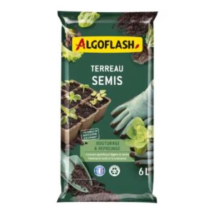 algoflash terreau semis 6l
