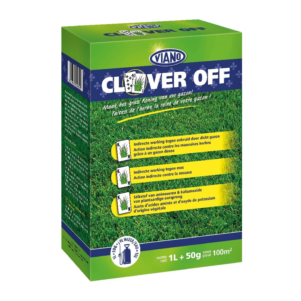 Clever Off 1L - Engrais gazon anti-mousse - VIANO