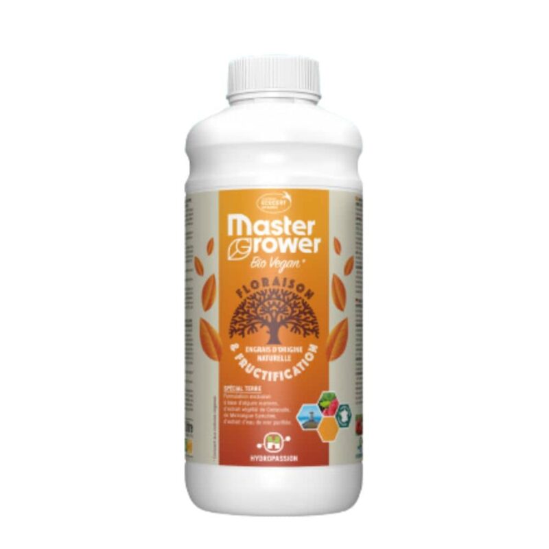 bio vegan floraison master grower hydropassion