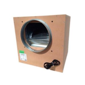 caisson insonorise extracteur silencieux airfan isobox 150