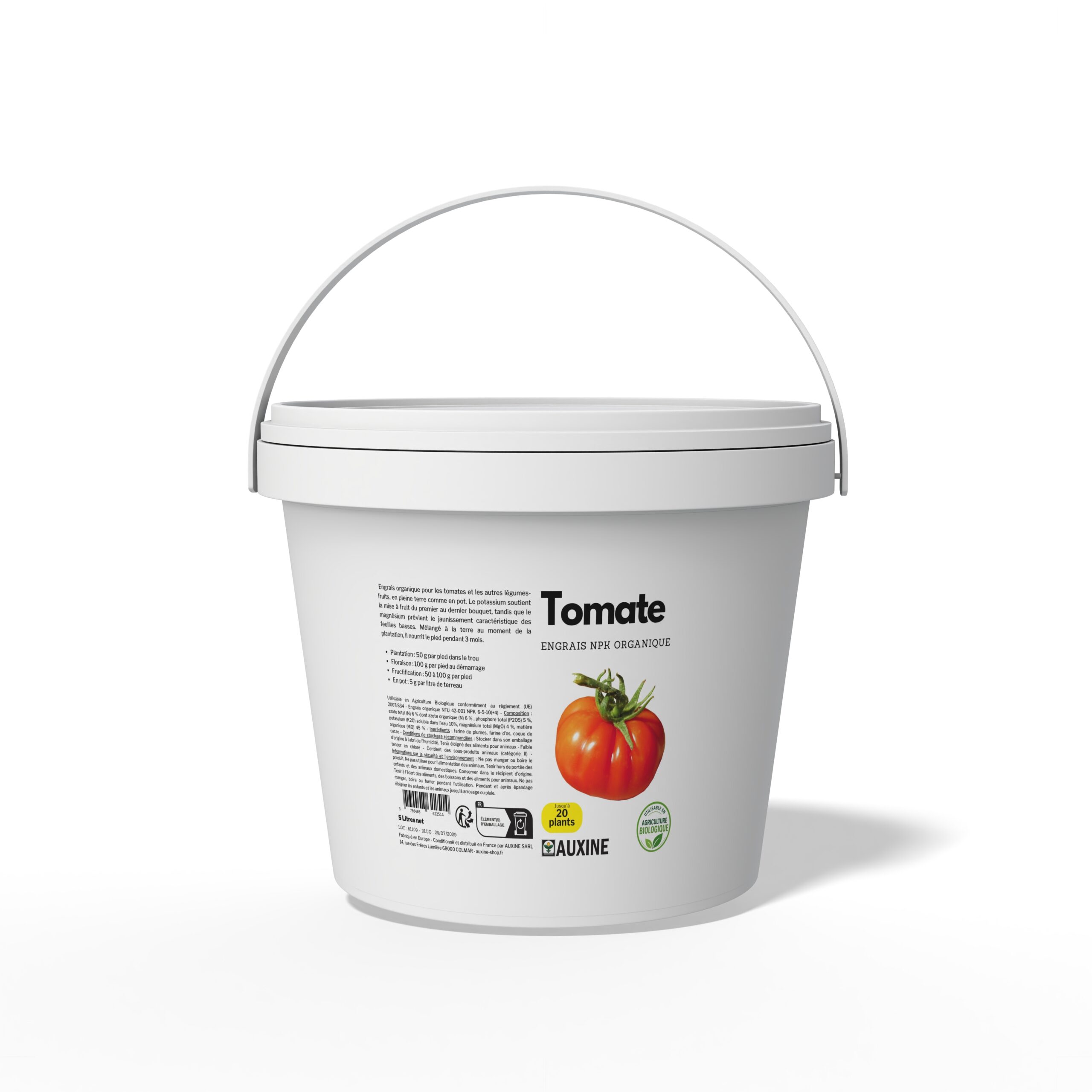 engrais organique tomate uab auxine 4 kg