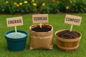 engrais terreau ou compost