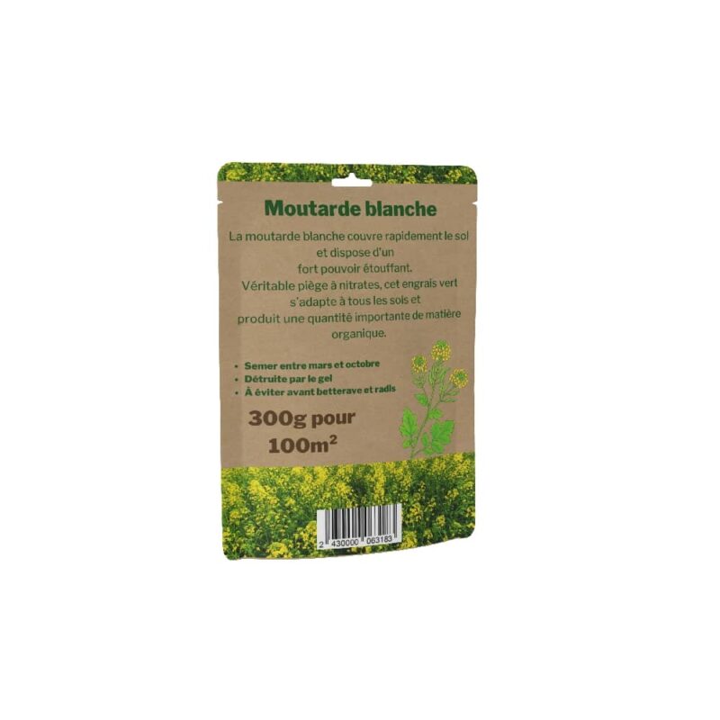 engrais vert moutarde blanche 300g