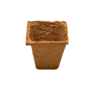 fertilpot pot 6x6cm en bois biodegradable fibre de bois 548 1c