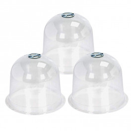 lot de 3 cloches avec ventilation 20 x 255 cm nature