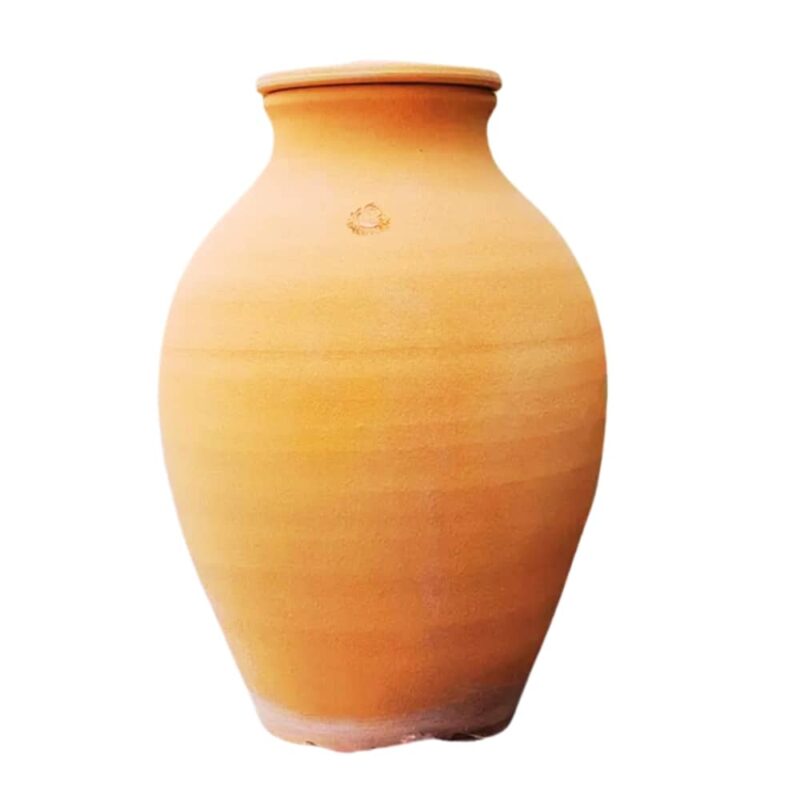 olla a enterrer terre cuite 6 litre brut terre cuite agrotonome