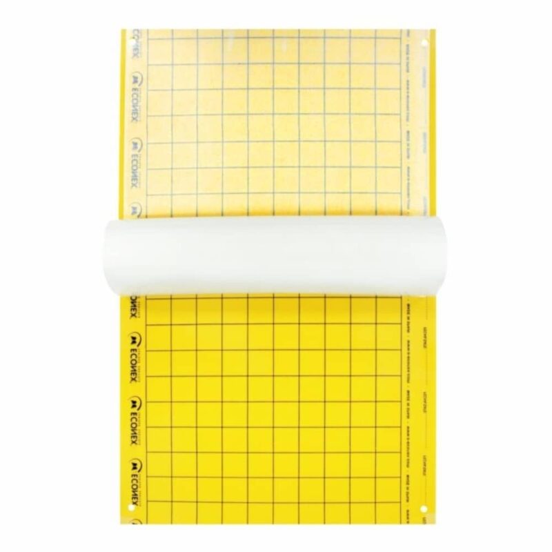 piege englue chromatique jaune 40x25 cm