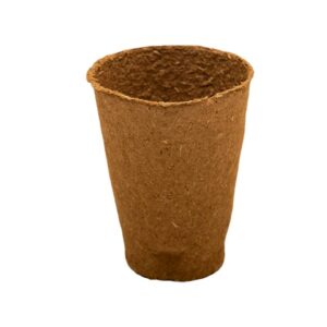 pot biodegradable en fibre de bois fertil 509C 7x9cm