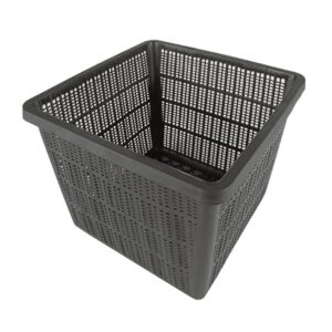 VGEBY 100pcs Pot Hydroponique Panier Hydroponie Paniers de Plantation  Bassin de Tasse de Maille pour Jardin Hydro 54x35mm Noir ABI