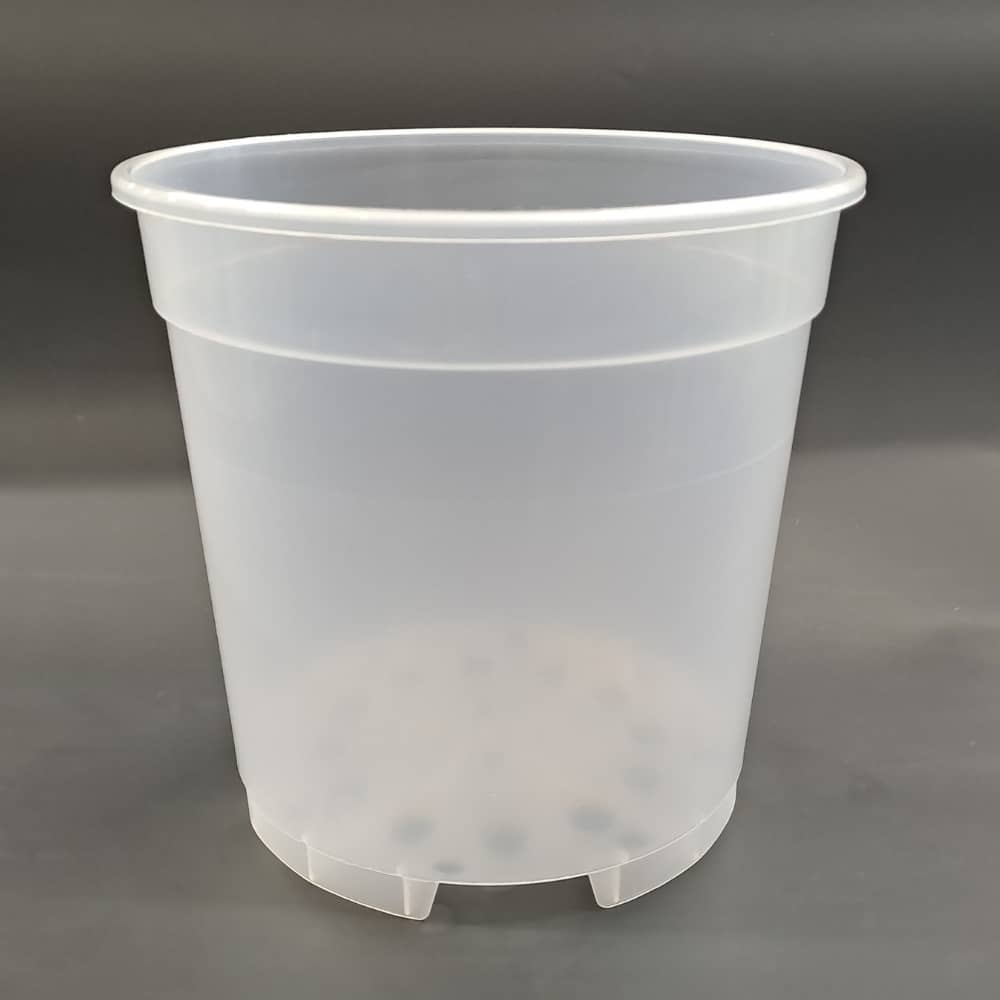 Lot De 6 Pots De Fleurs Transparents En Plastique Rigide Avec Trous De Drainage Pour Orchidées, Plantes Grasses, Plantes D'intérieur, Parfaits Pour