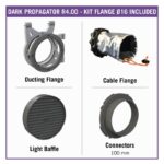 secret jardin chambre de culture dp120 dark propagator kit flanges inclus