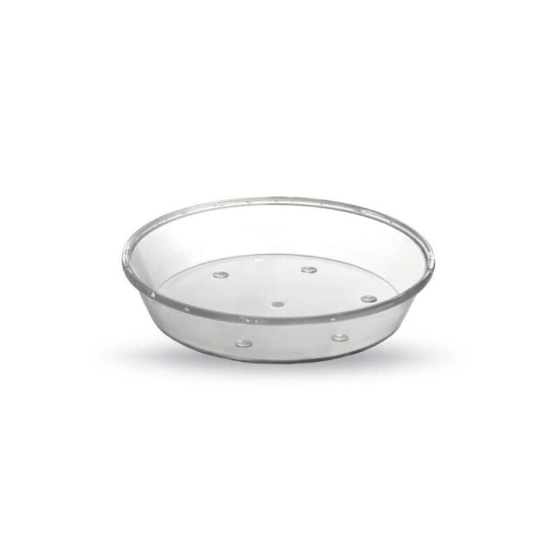 soucoupe transparente iris veca 20