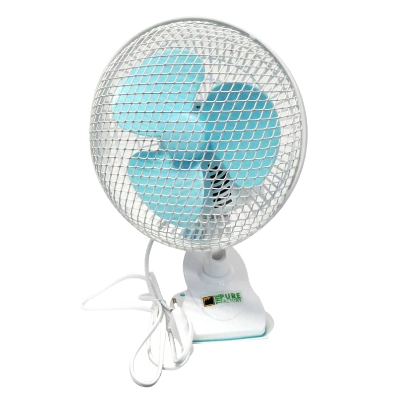 Ventilateur à pince de 6 po - Jardins de l'écoumène